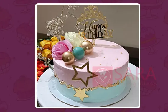 Cake made by a Rosso Bakes student