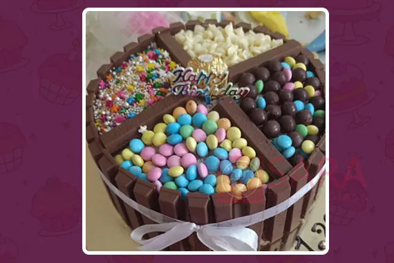 Cake made by a Rosso Bakes student