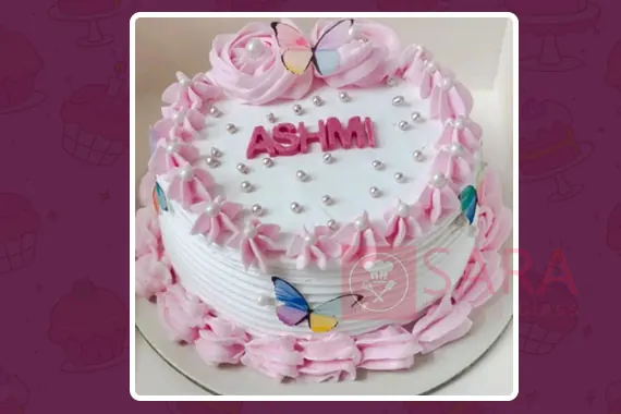 Cake made by a Rosso Bakes student