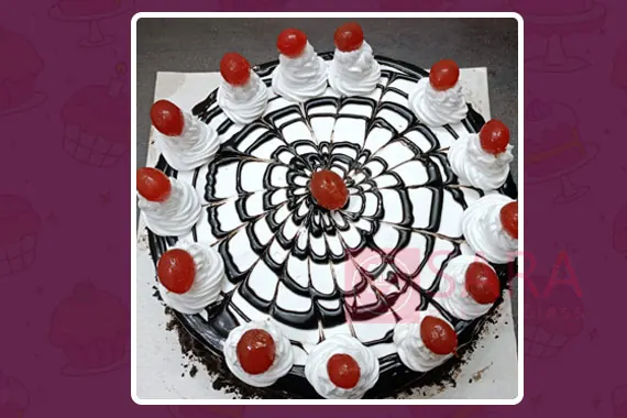 Cake made by a Rosso Bakes student